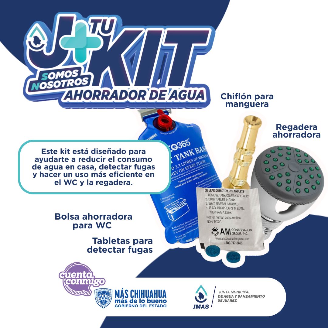 *ENTREGARÁ LA J+ KITS AHORRADORES A USUARIOS CON ALTOS CONSUMOS*