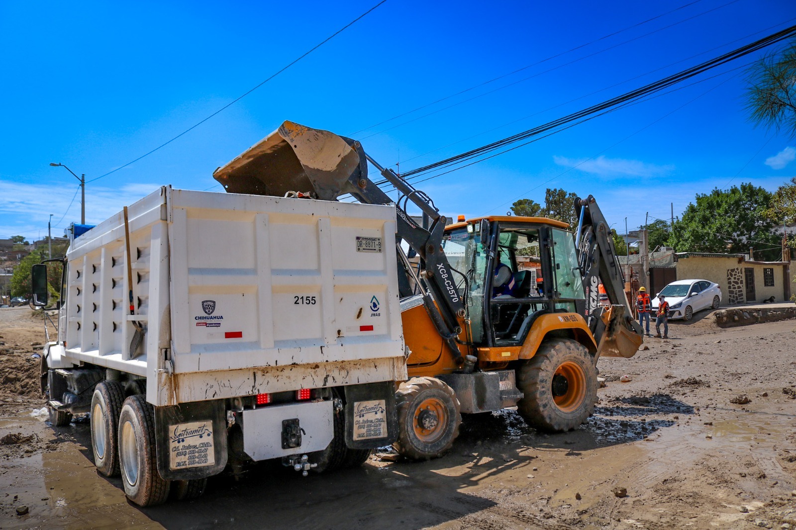*LA J+ RETIRA CASI 400 TONELADAS DE LODO Y BASURA EN ZONAS AFECTADAS POR LLUVIAS