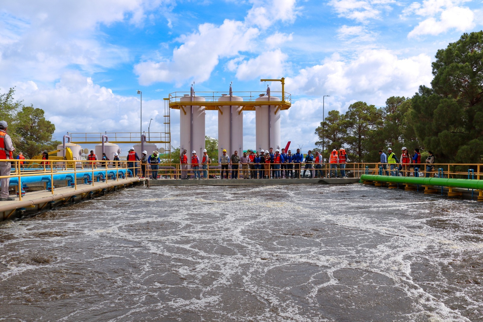 *LA J+ CUIDA EL AGUA POTABLE DE JUÁREZ AL DUPLICAR CAPACIDAD DE LA PTAR DEL PARQUE CENTRAL*