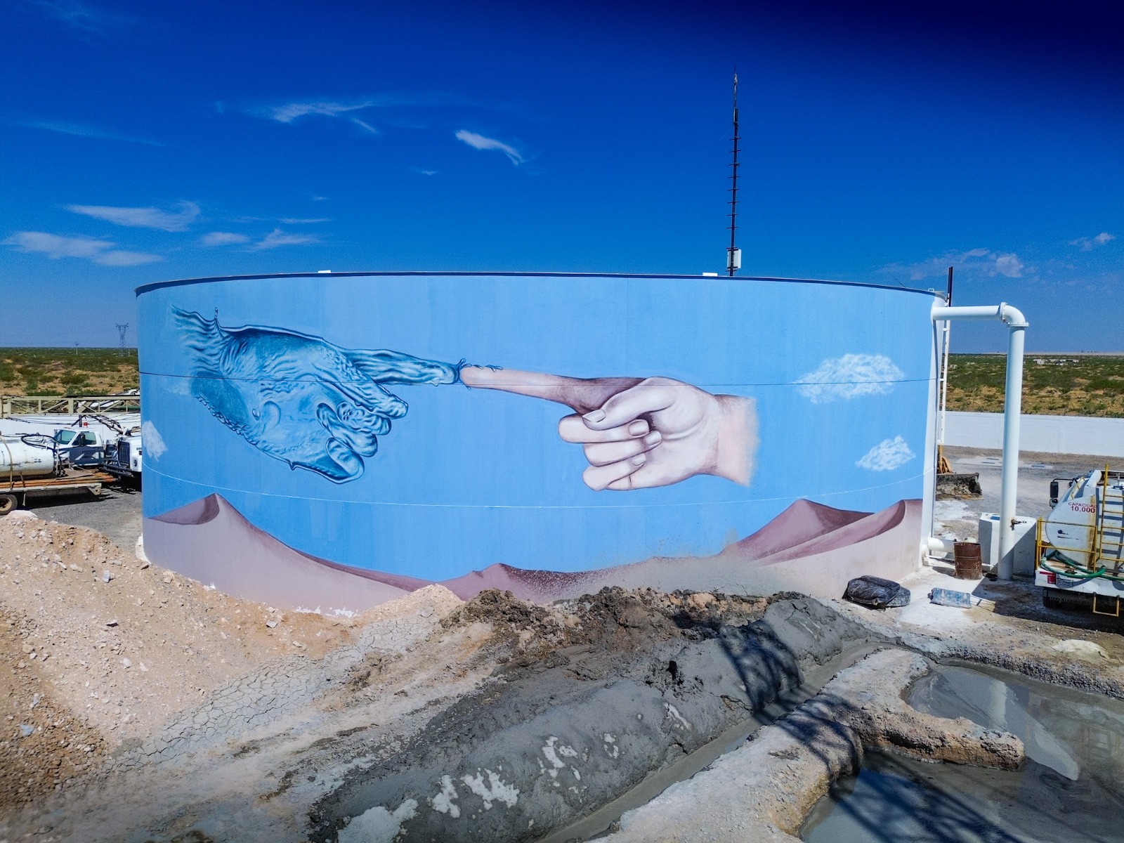 *MÁS AGUA Y MEJOR PRESIÓN, LA J+ REPONE POZO EN ANAPRA*