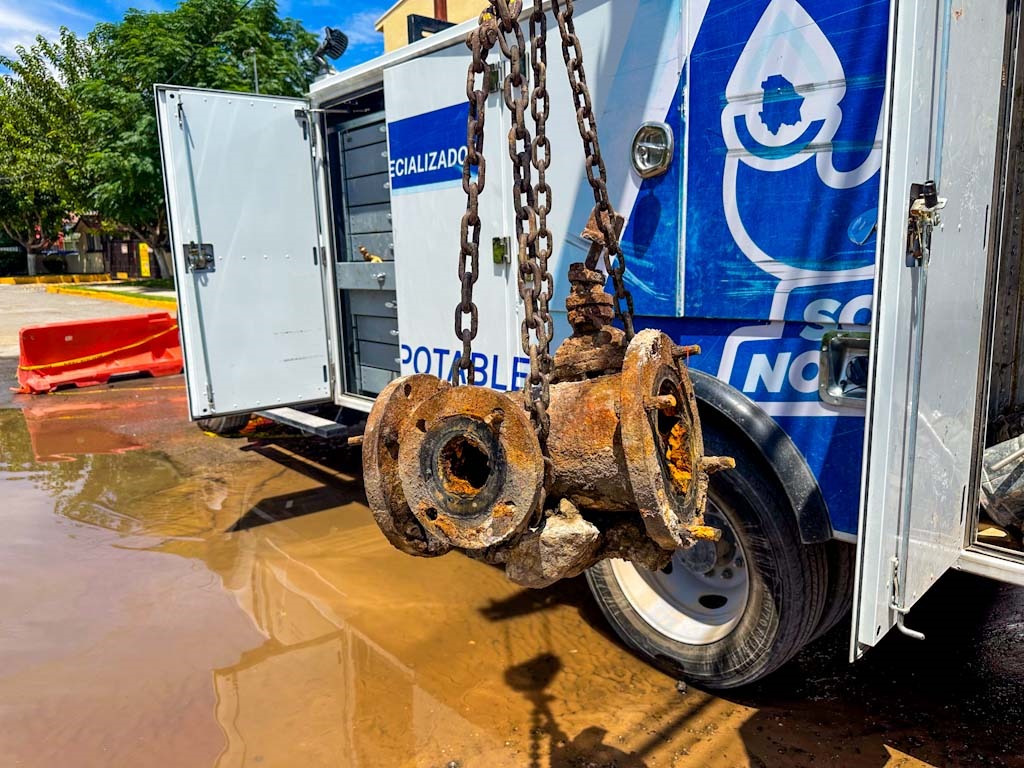 “INSTALA LA J+ SIETE VÁLVULAS PARA MEJORAR LA PRESIÓN EN VARIOS FRACCIONAMIENTOS”