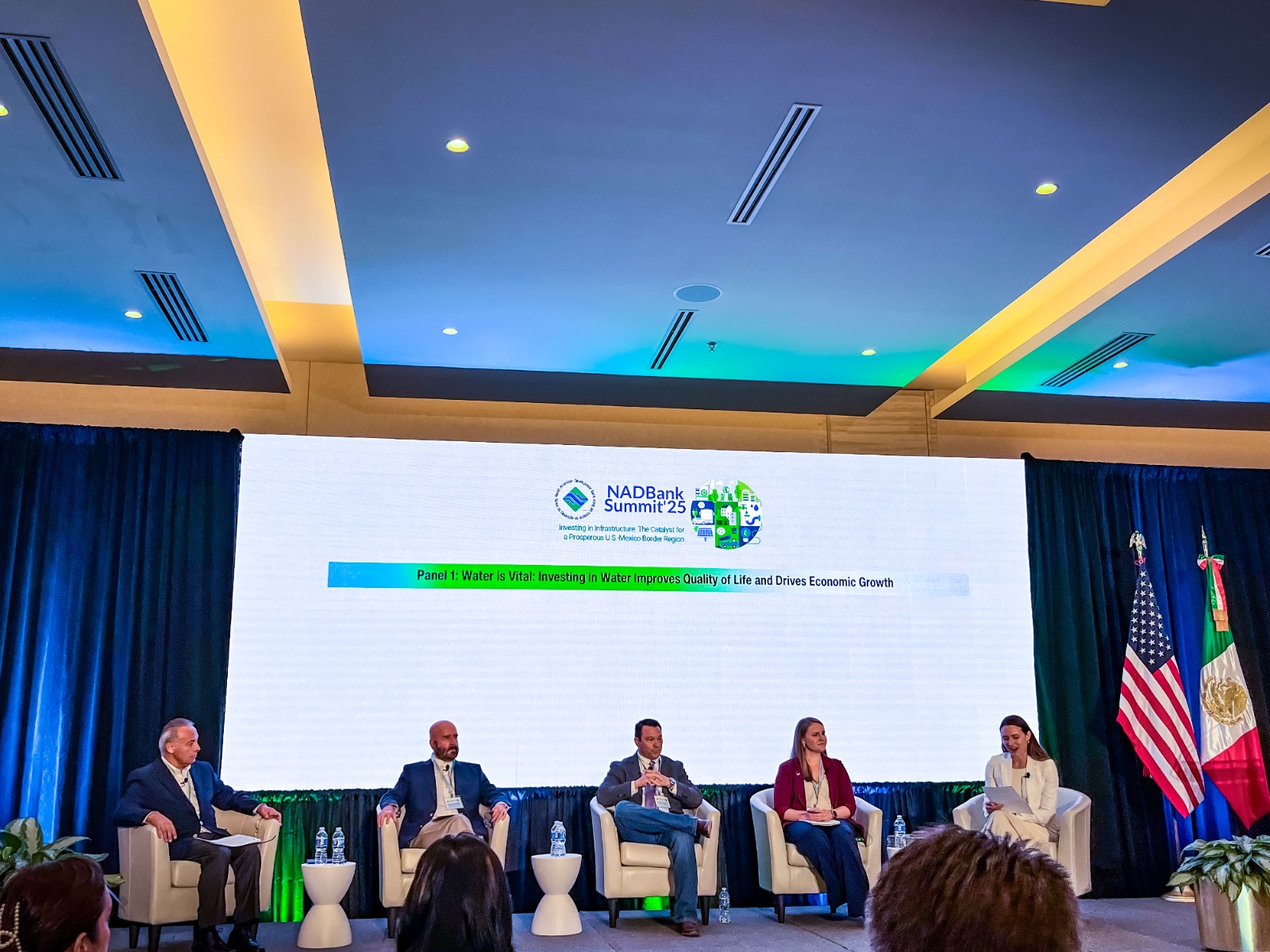 *“ELEVAR LA EFICIENCIA DEL AGUA, EL MAYOR RETO DE LA J+: SERGIO NEVÁREZ EN EL NADBANK SUMMIT 2025”*