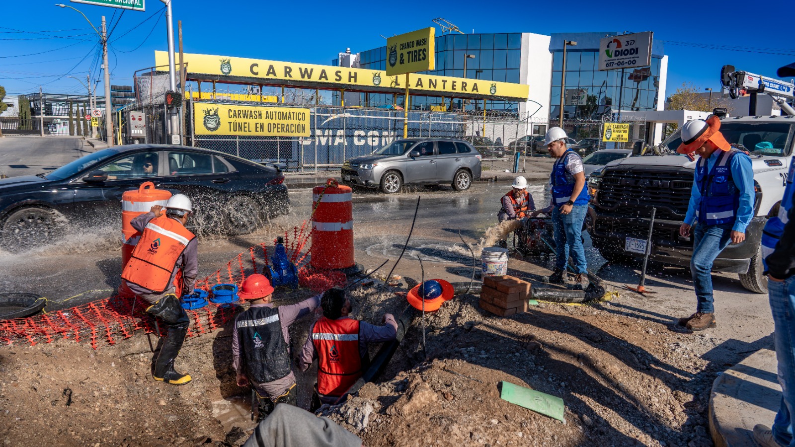 *MANTIENE LA J+ TRABAJOS DE SECTORIZACIÓN PARA MEJORAR EL SERVICIO DE AGUA POTABLE*