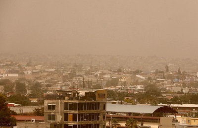 Emite Protección Civil aviso preventivo por fuertes vientos y tolvaneras en el estado