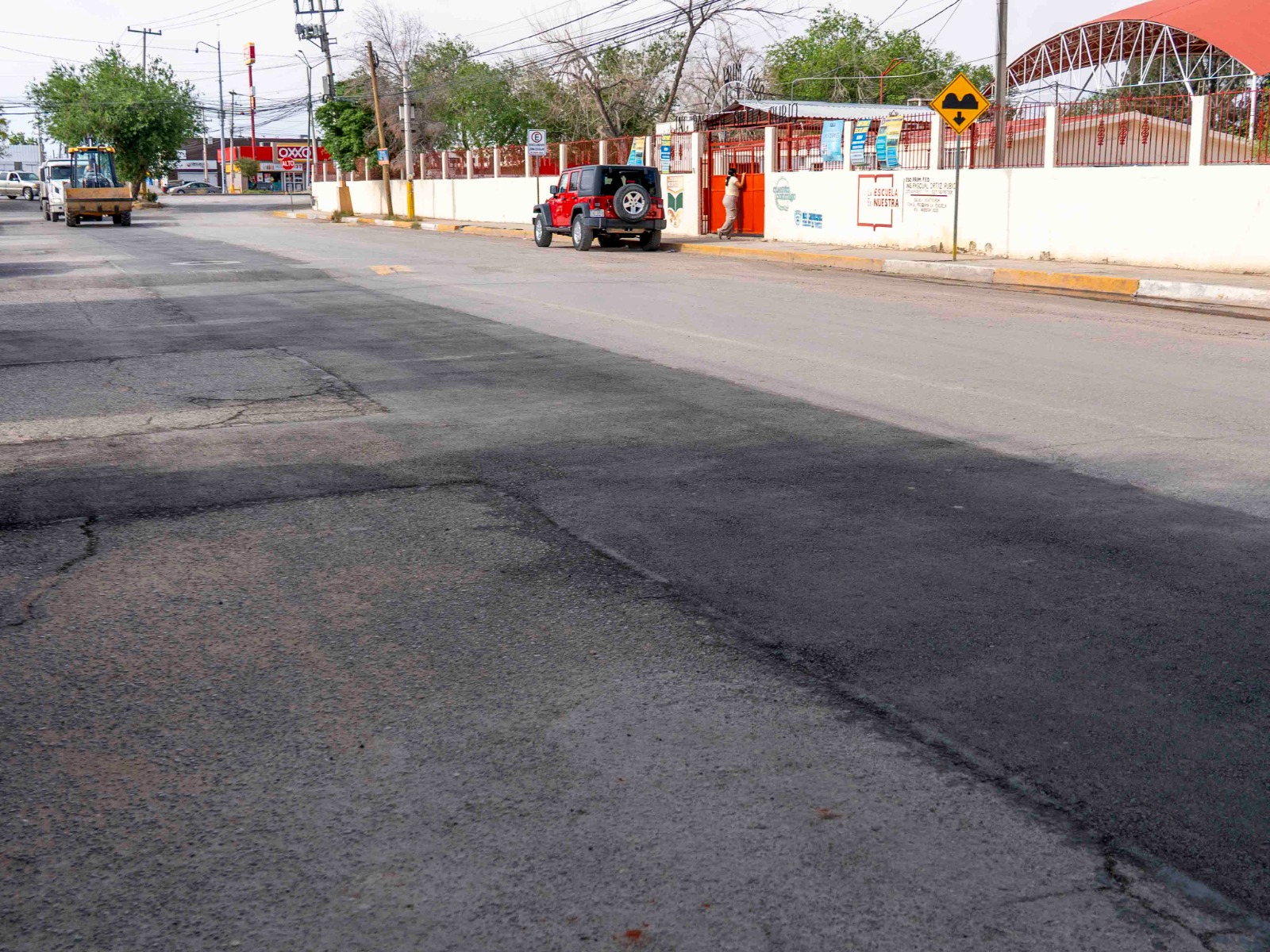 REABRE LA JMAS CALLE NEPTUNO EN TIEMPO Y SIN AFECTAR REGRESO A CLASES
