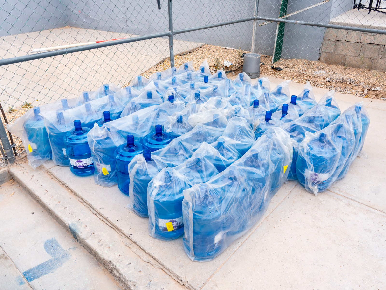 Entrega JMAS remodelación de módulos de purificación de agua en Los Kilómetros.