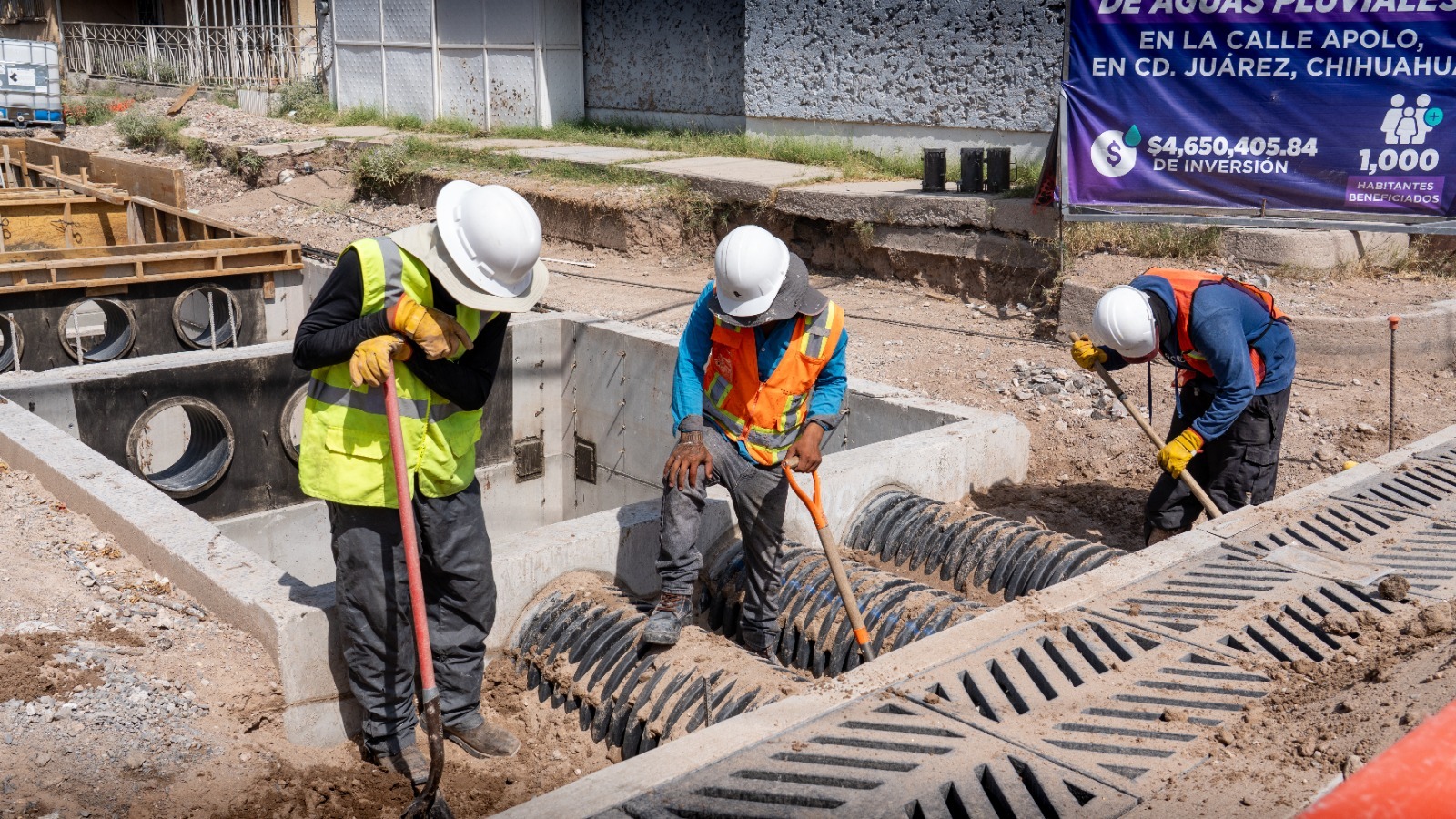 Comienzan a ver resultados vecinos de Olimpia con obra de captación pluvial: JMAS.*