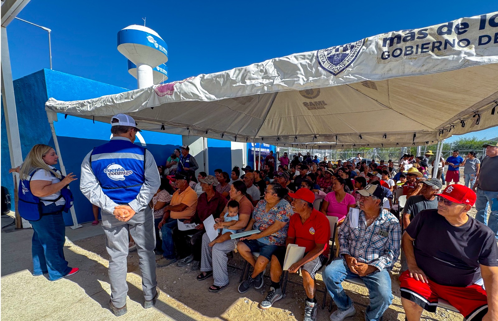 Se suman más tinacos en beneficio de Los Kilómetros, JMAS invita a registrarse.