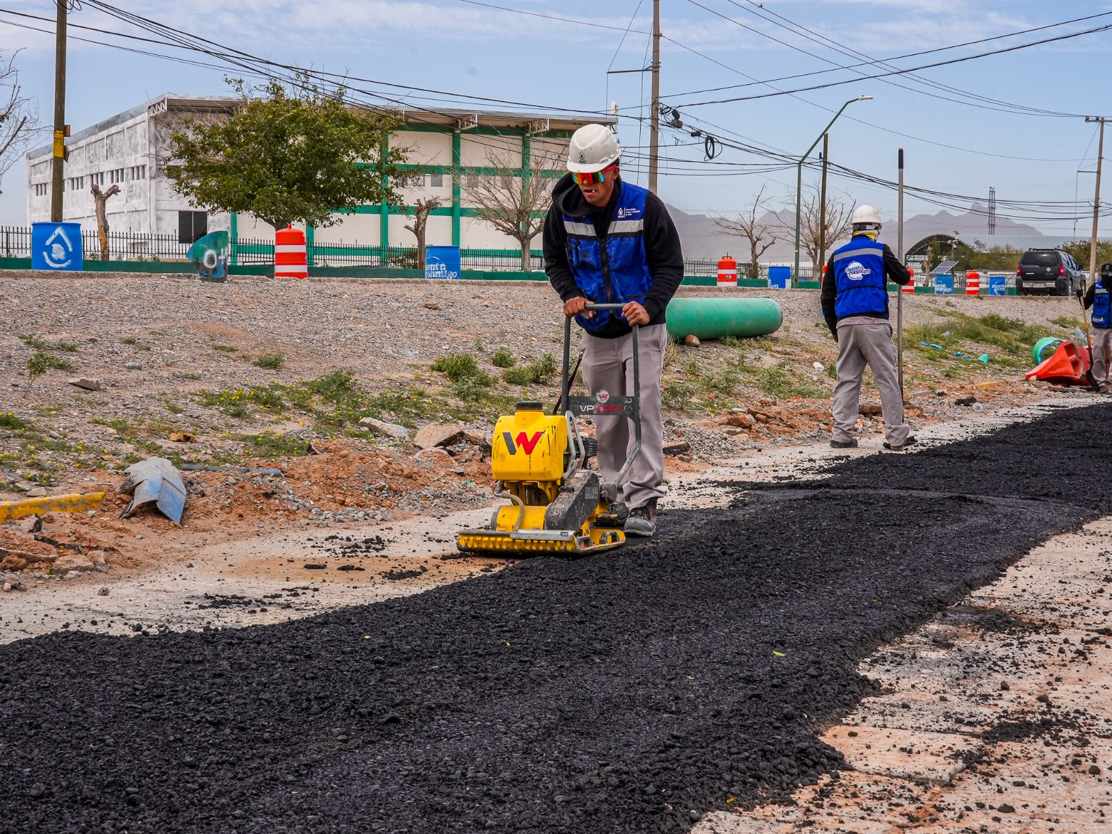 Avanza JMAS en trabajos preventivos de la construcción del paso inferior Las Torres-Talamás Camandari.